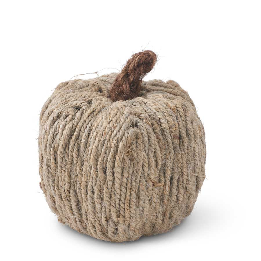 Jute Wrapped Pumpkin