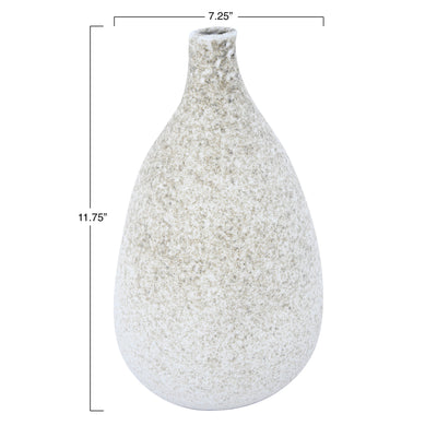 Terracotta Vase with Glaze