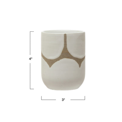 Scallop Stoneware Cup