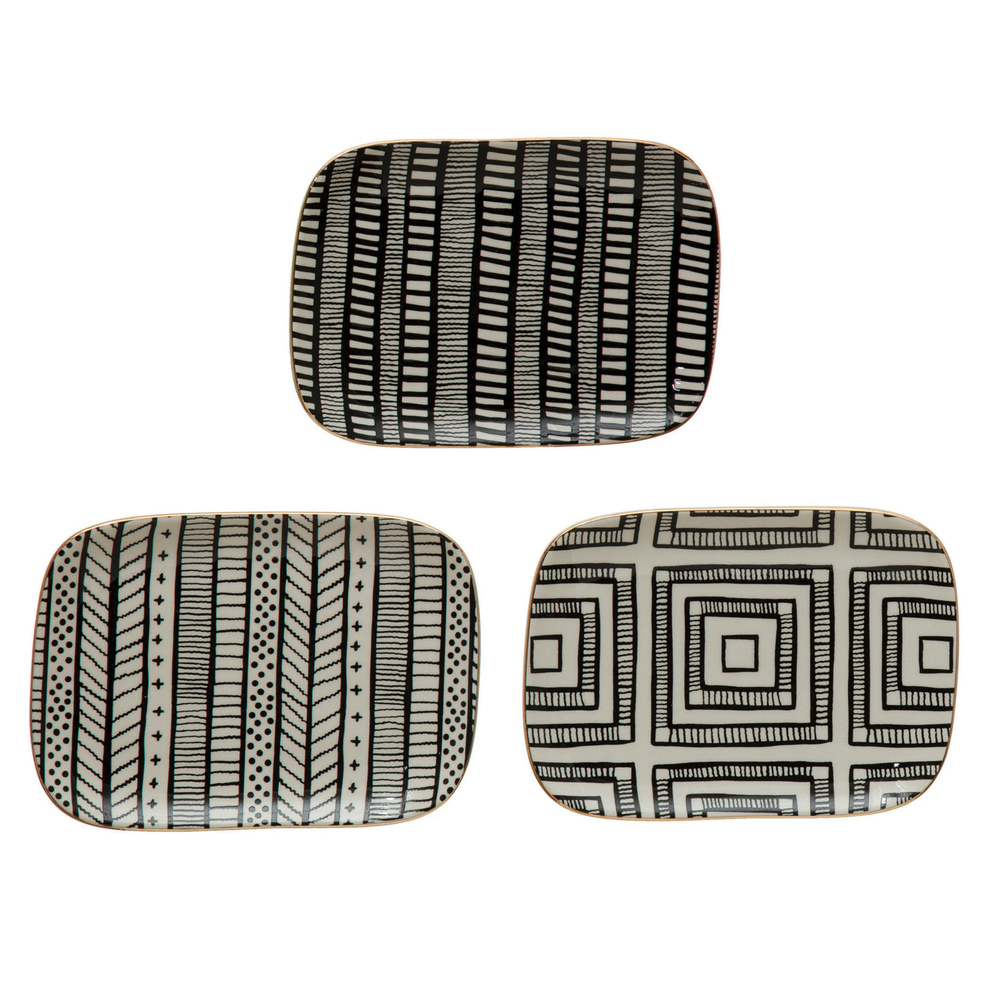 Stoneware Plate - 3 Styles
