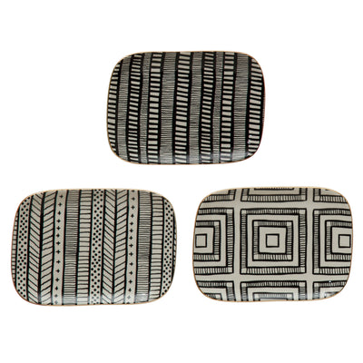 Stoneware Plate - 3 Styles