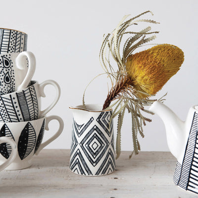 Stoneware Creamer Pot
