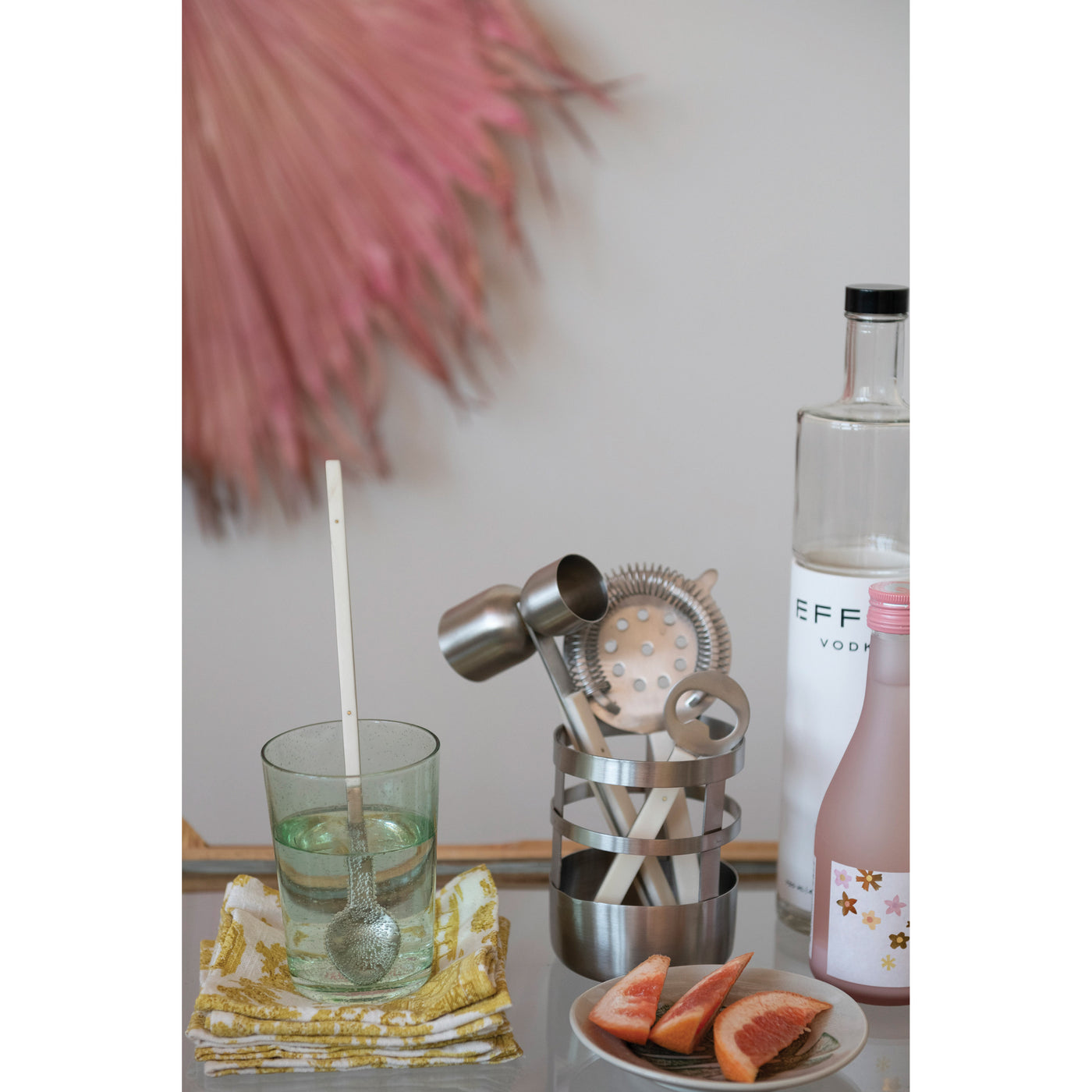 Stainless Steel Bar Set