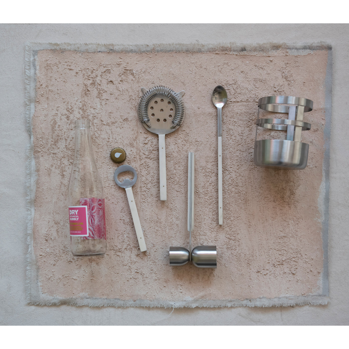 Stainless Steel Bar Set