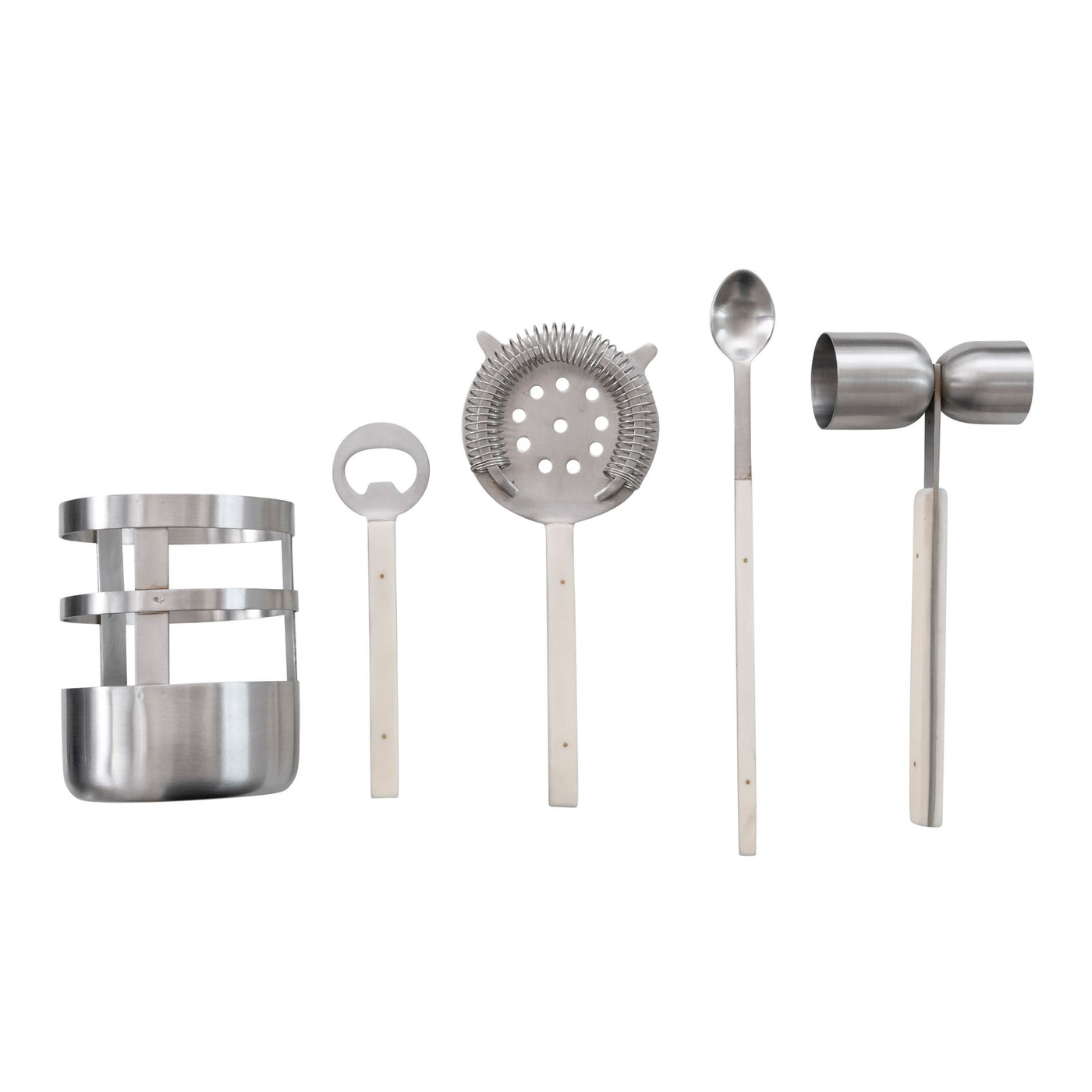Stainless Steel Bar Set