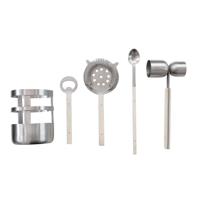 Stainless Steel Bar Set