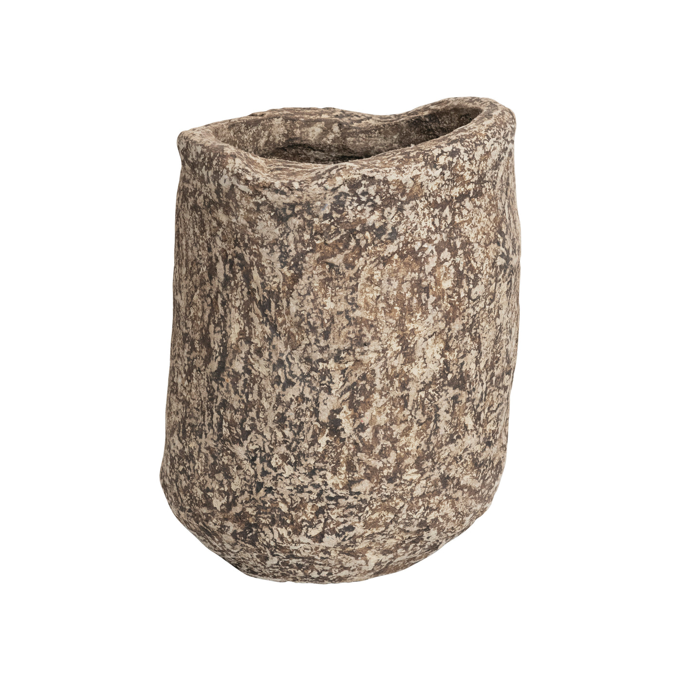 Handmade Paper Mache Pot