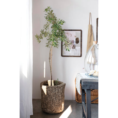 Handmade Paper Mache Pot