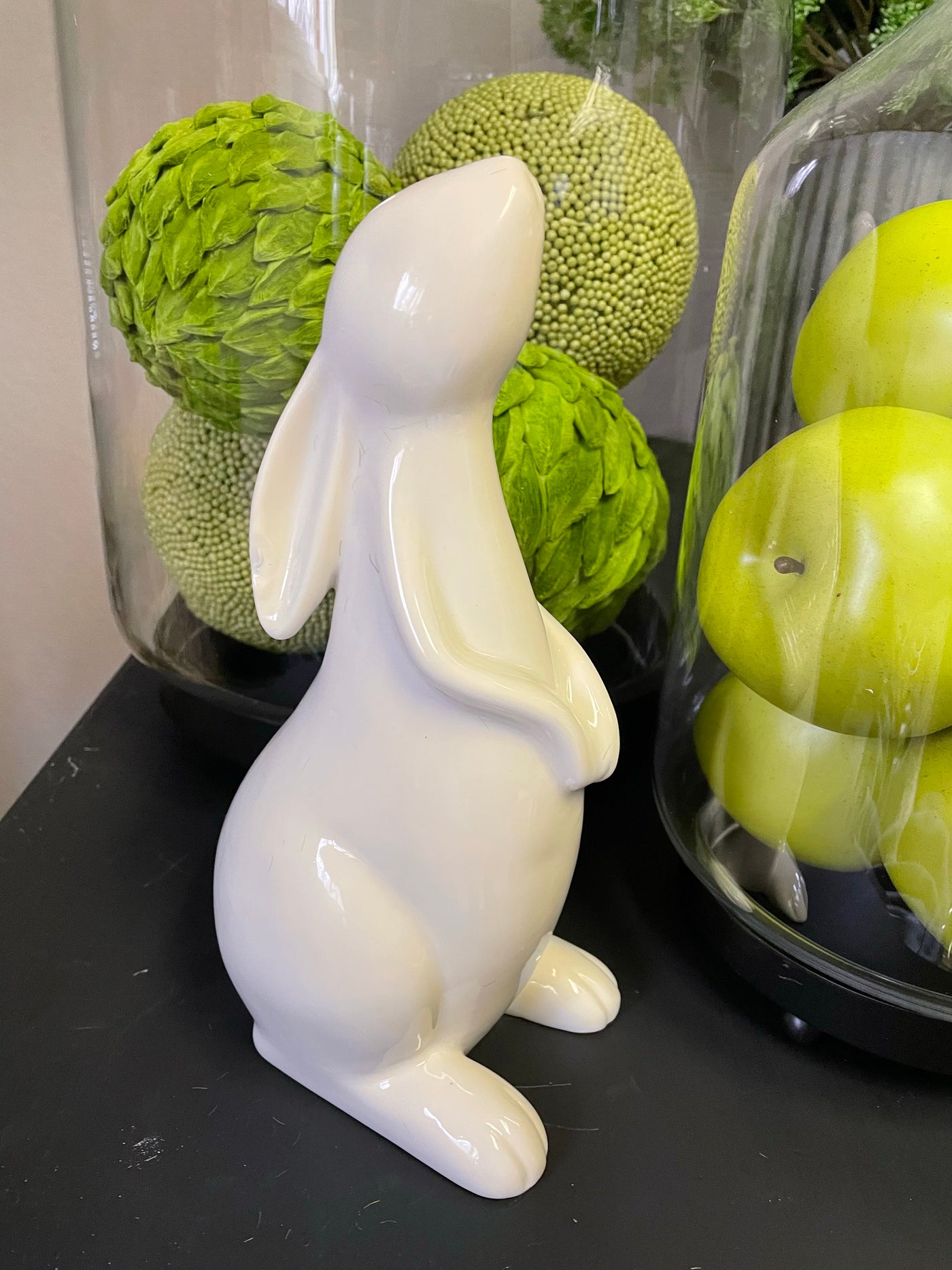 White Ceramic Bunny