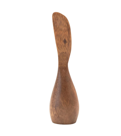 Hand-Carved Acacia Wood Standing Canape Knife